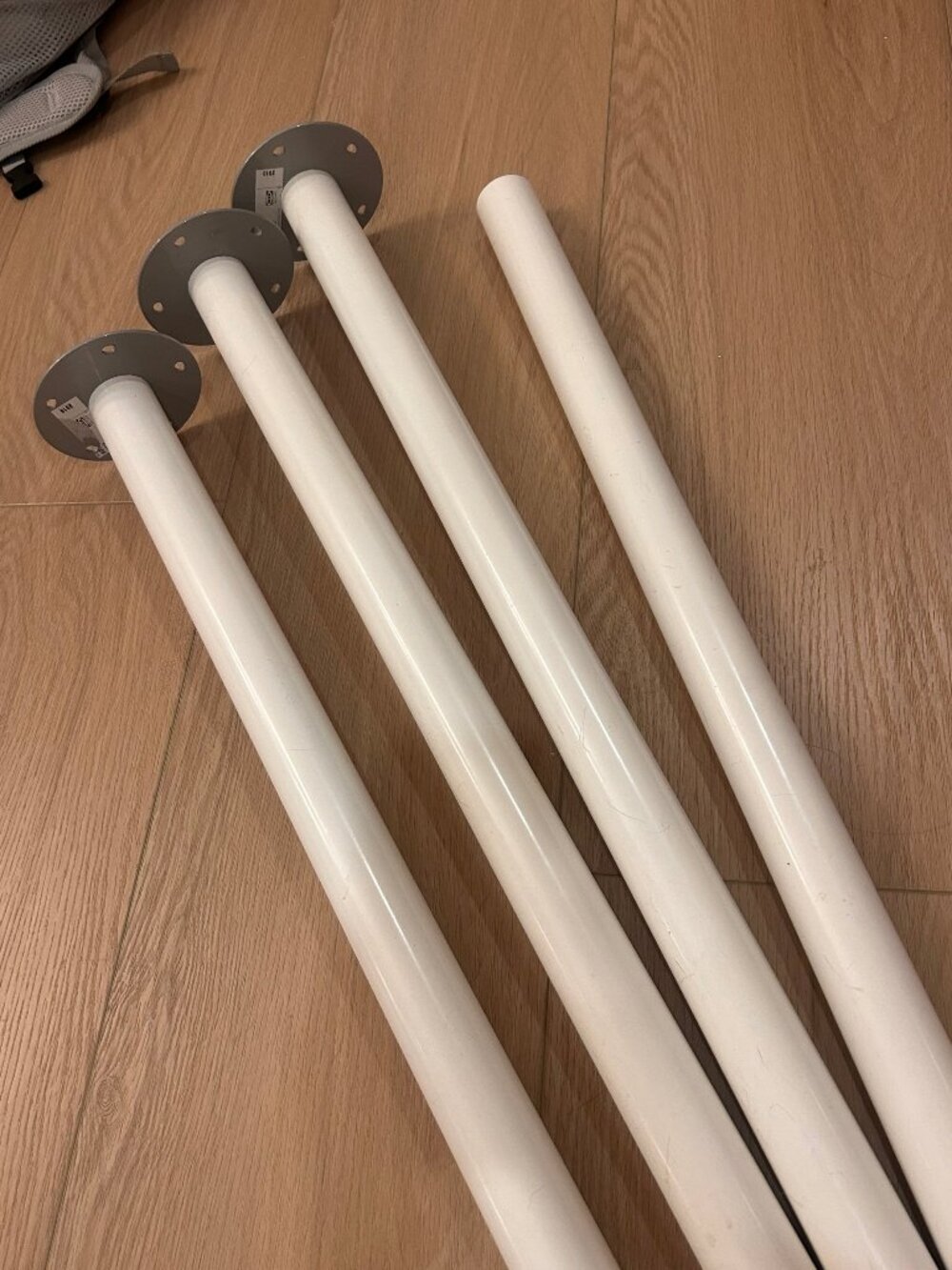 IKEA ADILS Table Legs Set of 4 White 27.5"
